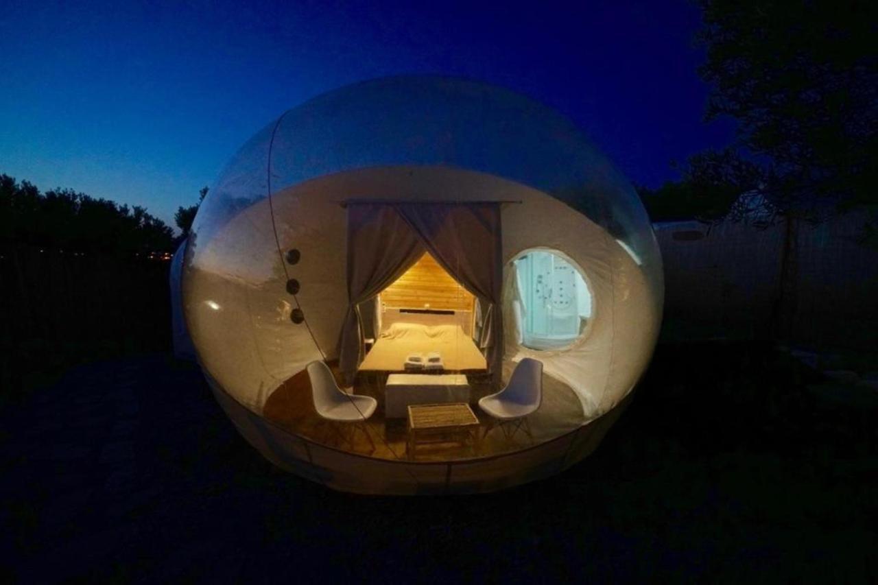 Bubble Tent Hotel Nea Moudania Buitenkant foto