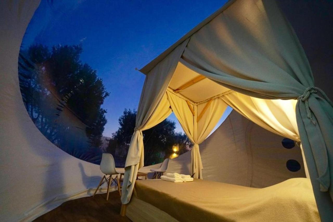 Bubble Tent Hotel Nea Moudania Buitenkant foto