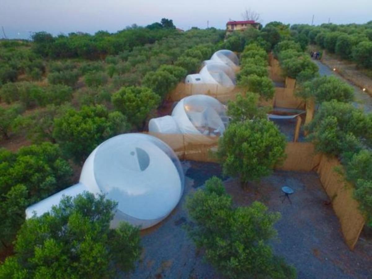 Bubble Tent Hotel Nea Moudania Buitenkant foto