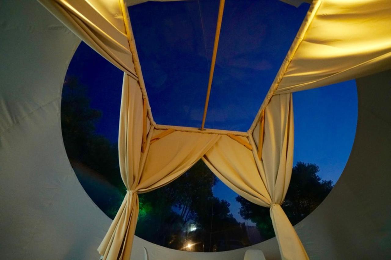 Bubble Tent Hotel Nea Moudania Buitenkant foto