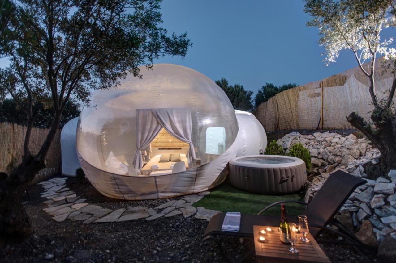Bubble Tent Hotel Nea Moudania Buitenkant foto