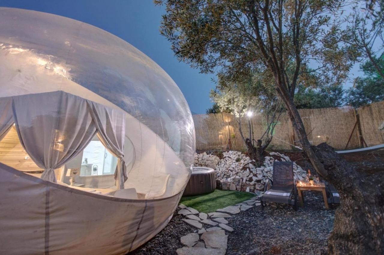 Bubble Tent Hotel Nea Moudania Buitenkant foto