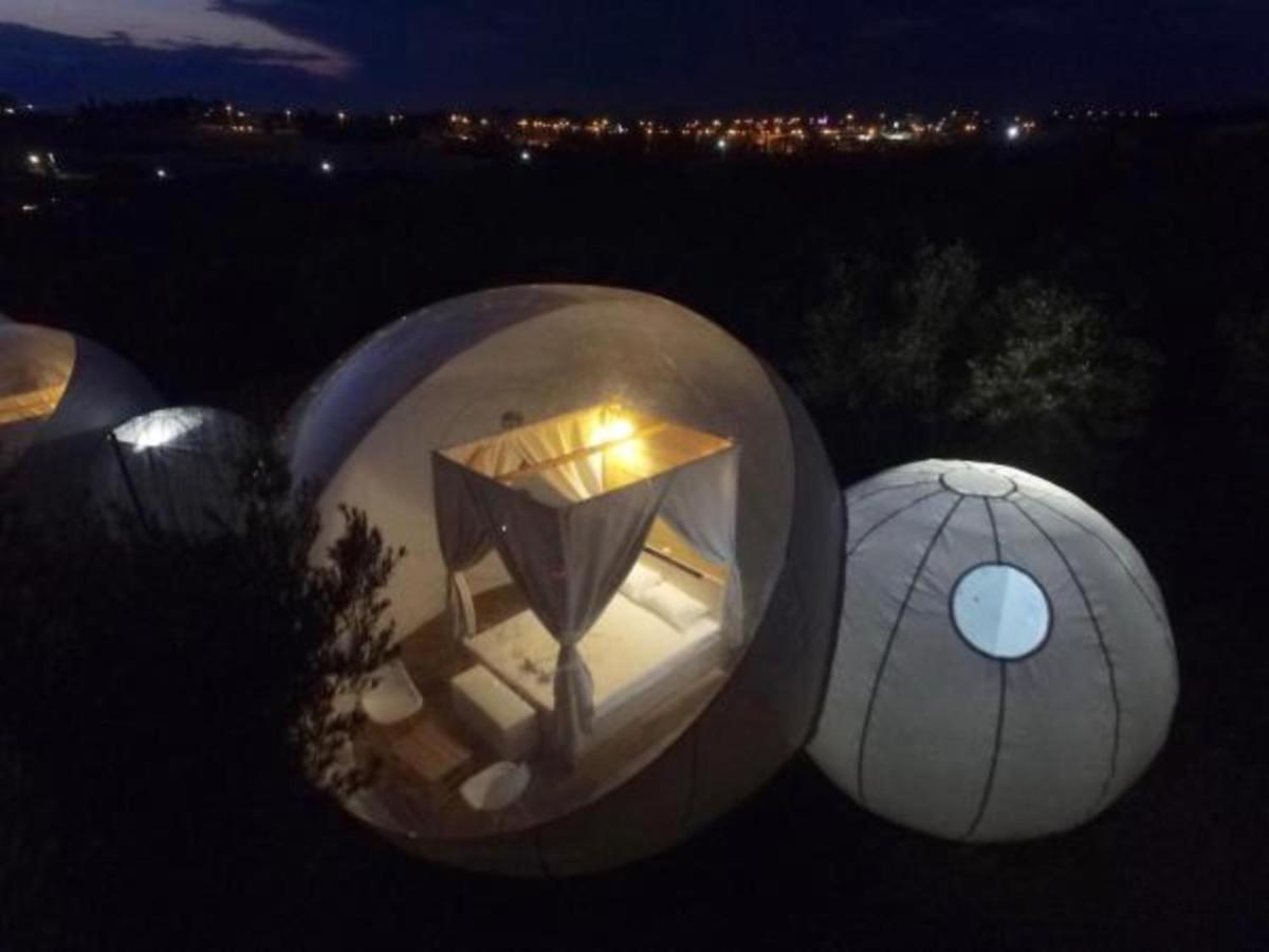 Bubble Tent Hotel Nea Moudania Buitenkant foto