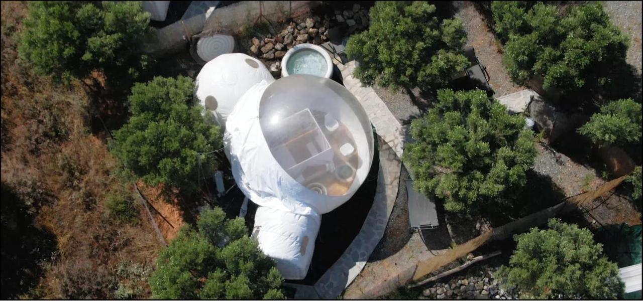 Bubble Tent Hotel Nea Moudania Buitenkant foto